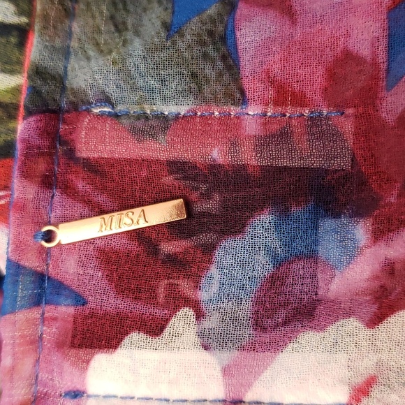 MISA LOS ANGELES Ariana Dress ue Floral Size XS - Picture 7 of 11